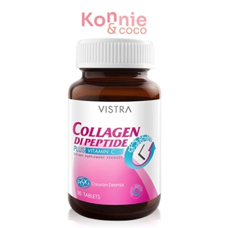 Vistra Collagen Dipeptide 1000mg Plus Vitamin C 30 Tablets.