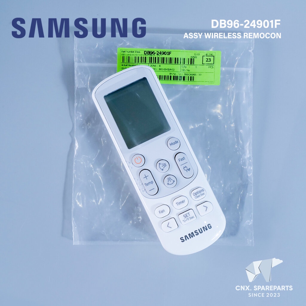 DB96-24901F (ใช้รหัส DB96-24901V แทน) รีโมทแอร์ Samsung รีโมทแอร์ซัมซุง ...