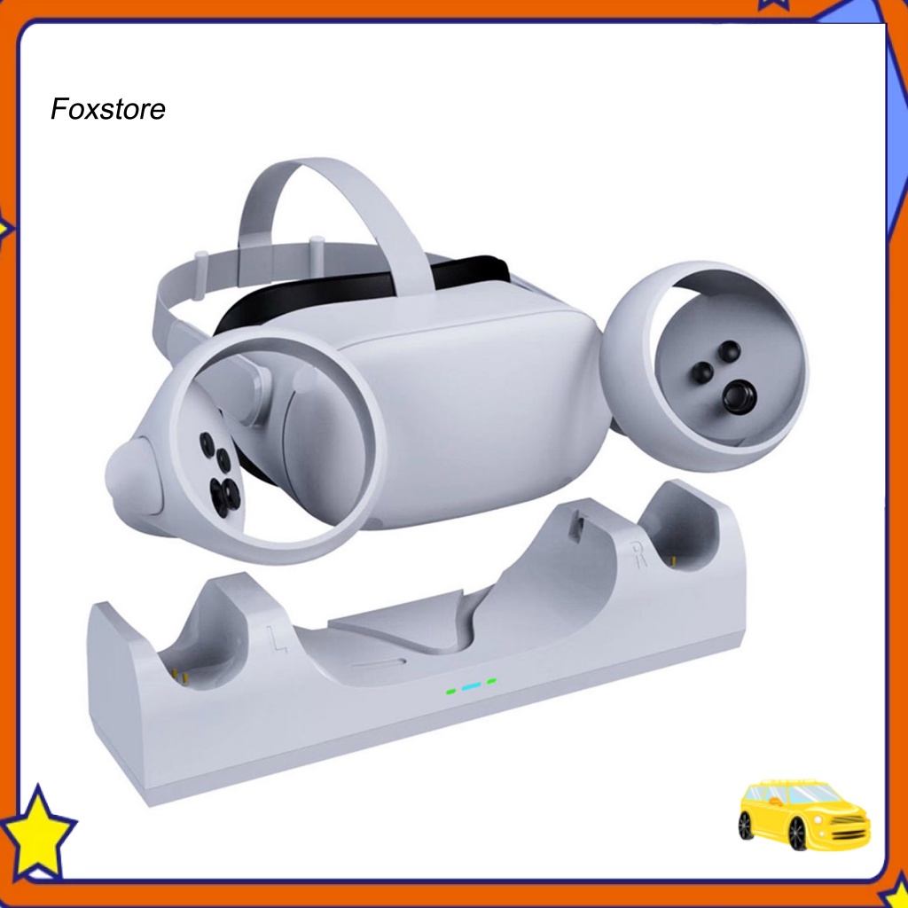 [Fx] ที่ชาร์จหูฟัง VR LED 3 ดวง ใช้แบตเตอรี่ ประหยัดพื้นที่ ชาร์จไว ...