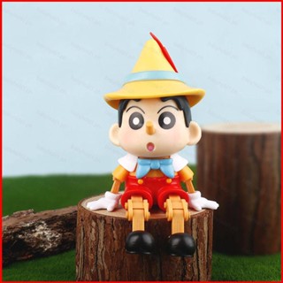 โมเดลฟิกเกอร์คอสเพลย์ ชินจัง Pinocchio ของเล่นสําหรับเด็ก