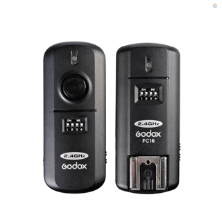 {Fsth} Godox FC-16 2.4GHz 16 Channels Wireless Remote Flash Studio Strobe Trigger Shutter for  D5100 D90 D7000 D7100 D5200 D3100 D3200