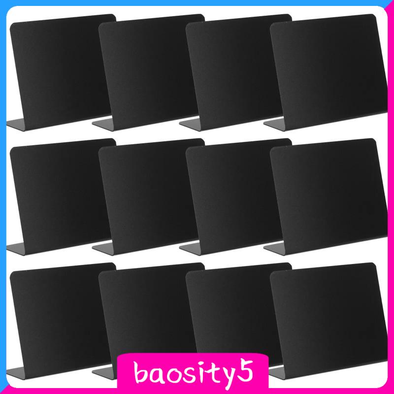 baosity5-ป้ายแท็กกระดานดํา-รูปตัว-l-ลบได้-12-ชิ้น