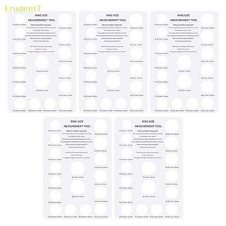 [ErudentT] ชุดเครื่องมือวัดขนาดแหวนกระดาษ สําหรับทําเครื่องประดับ 2 ชิ้น ต่อล็อต [ใหม่]