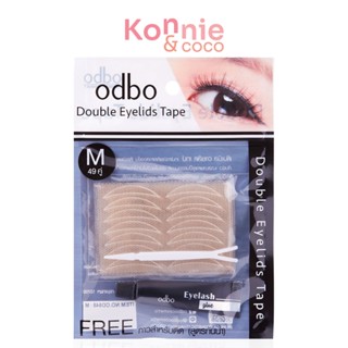 ODBO Double Eyelids Tape 49pairs OD848 #Size M ตาข่ายติดตาสองชั้น ติดง่ายแนบสนิท ให้ดวงตาดูกลมโต.