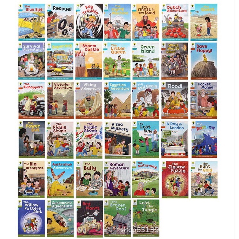40Books Oxford Reading Tree Level 7-9 | Shopee Thailand