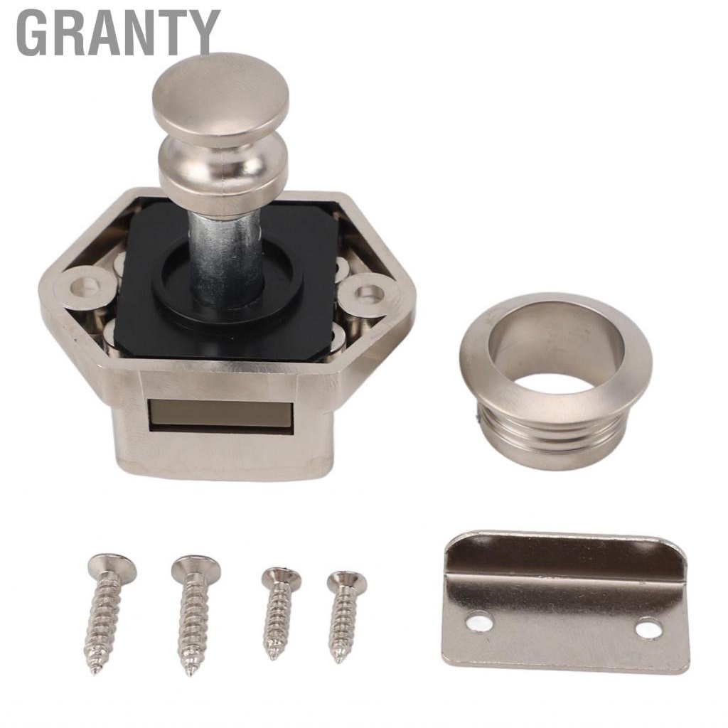 Granty Push Button RV Cabinet Lock Zinc Alloy Mini Latch | Shopee Thailand