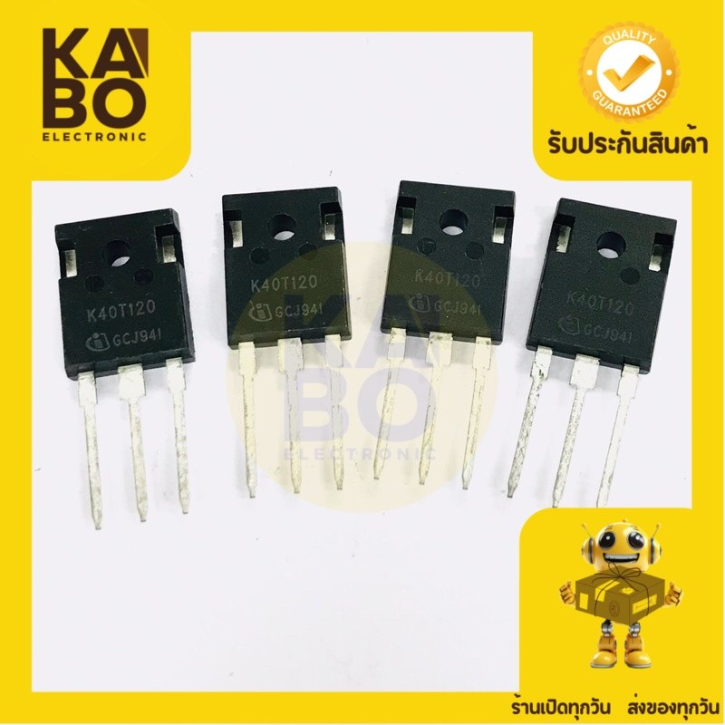 Mosfet IGBT K40T120 เฟส IGBT 40A-1200V TO247 มีของพร้อมส่งในไทย ...