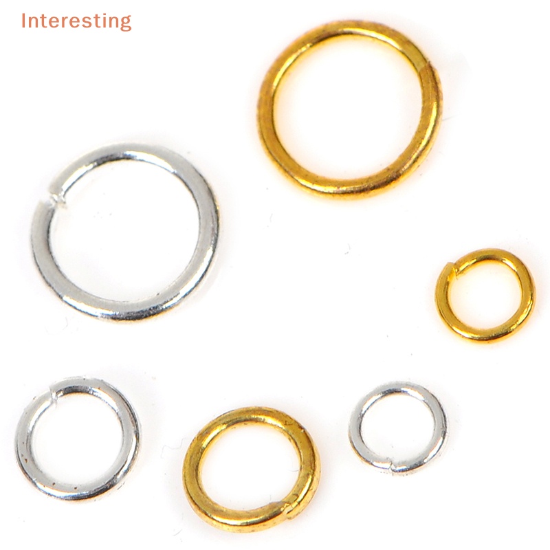 interesting-แหวนลูกปัด-สีทอง-สีเงิน-3-4-6-มม-สําหรับทําเครื่องประดับ-diy