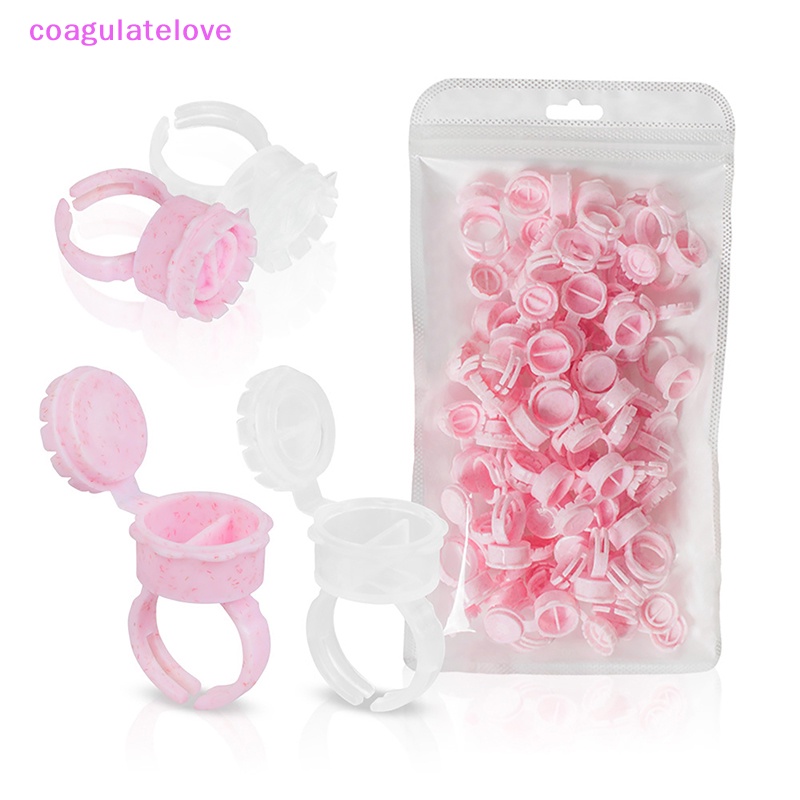 coagulatelove-ที่วางหมึกสักคิ้วถาวร-สีชมพู-50-ชิ้น-ขายดี