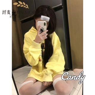 Candy Kids   เสื้อผ้าผู้ญิง แขนยาว แขนเสื้อยาว คลุมหญิง สไตล์เกาหลี แฟชั่น  ins สบาย สวย Chic  Beautiful Comfortable ทันสมัย สวย WWY239007R 39Z230926