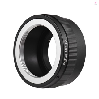 Fotga Lens Mount Adapter Ring for Pentax M42 Mount Lens to Fuji X-Mount Mirrorless Camera - Effortless Lens Adaptation