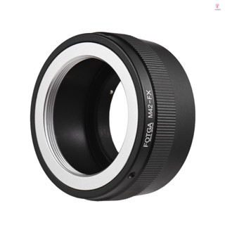 Fotga Lens Mount Adapter Ring for Pentax M42 Mount Lens to Fuji X-Mount Mirrorless Camera - Effortless Lens Adaptation