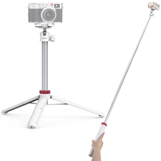 {Fsth} Ulanzi MT-44 ขาตั้งกล้องไม้เซลฟี่ แบบพกพา ยืดหดได้ 360° คลิปหนีบโทรศัพท์ แบบปลดเร็ว หัวบอล หมุนได้ แบริ่งรับน้ําหนัก 1.5 กก. สําหรับสมาร์ทโฟน