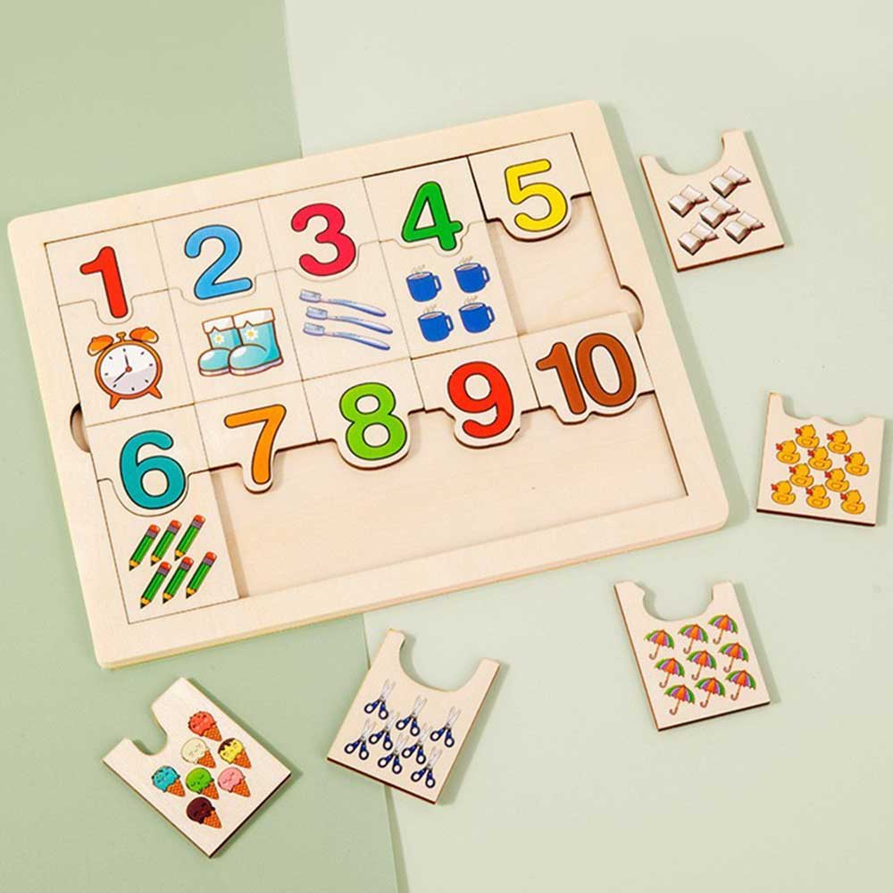 Digital learning puzzle calculation toys puzzle counting toys for