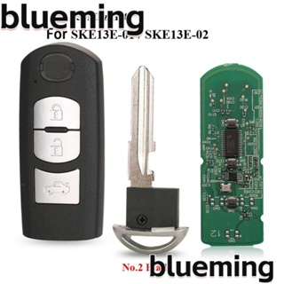 Blueming2 รีโมตกุญแจรถยนต์ 2/3 ปุ่ม 433Mhz ID49 ABS สําหรับ MAZDA CX-3 Axela CX-5 Atenza Model SKE13E-01 SKE13E-02