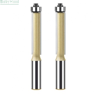 【Big Discounts】Router Bits Trimming With Bearing 1/2 12mm Shank 1/2*1/2 For Solid Wood#BBHOOD