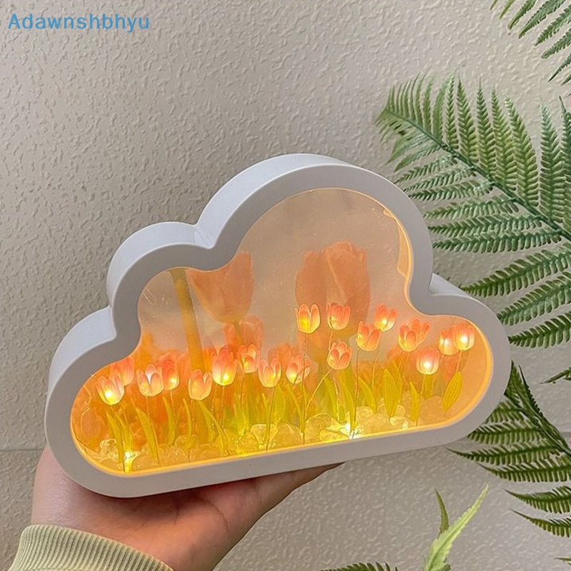 adhyu-โคมไฟตั้งโต๊ะ-led-รูปดอกทิวลิป-เมฆ-แฮนด์เมด-ของขวัญวันเกิด-สําหรับตกแต่งข้างเตียง-ห้องนอนเด็กผู้หญิง