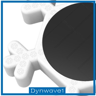 [Dynwave1] โคมไฟพลังงานแสงอาทิตย์ รูปเกล็ดหิมะ สําหรับตกแต่งสวน ทางเดิน บันได ระเบียง ทางเดิน