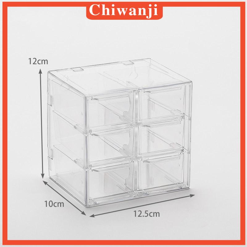 chiwanji-กล่องลิ้นชักเก็บเครื่องประดับ-ขนาดเล็ก-พร้อมลิ้นชัก-สําหรับผู้หญิง