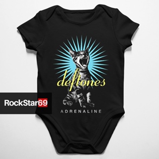 Deftones 1 เสื้อสวมหัว สําหรับเด็ก | ชุดนอน สําหรับเด็กอายุ 0-1 ปี