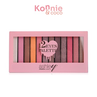 Ashley Eyes Palette 12g พาเลทอายแชโดว์ 12 เฉดสี.