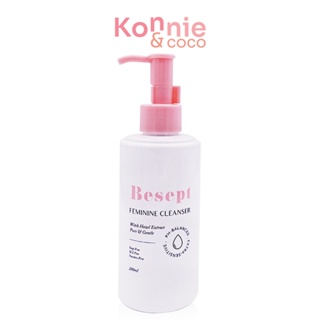 Besept Feminine Cleanser 200ml คลีนเซอร์น้องสาว บีเซพ ทำความสะอาดจุดซ่อนเร้น สูตรอ่อนโยน ด้วยสารสกัดธรรมชาติ.