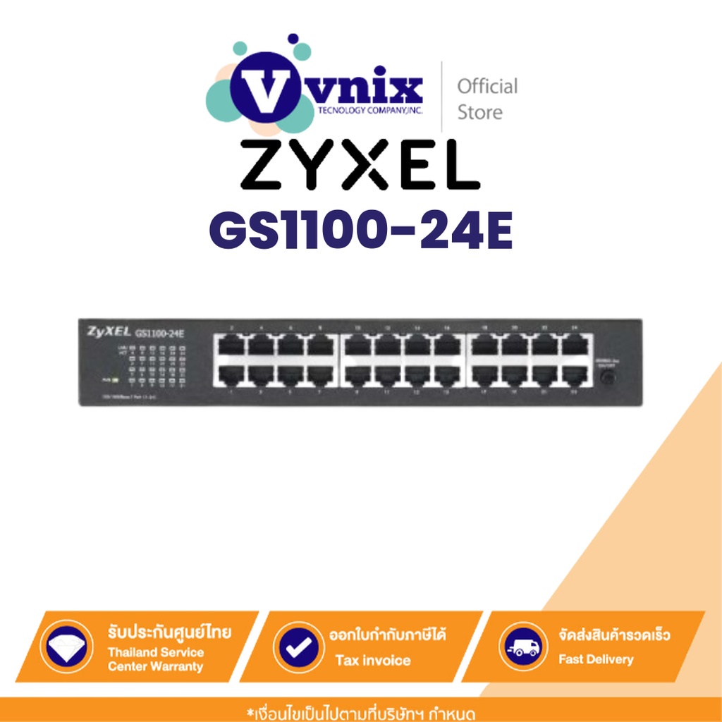 ZYXEL - Switch di Rete GS1100-10HP con 8 Porte Gigabit Ethernet (10/100
