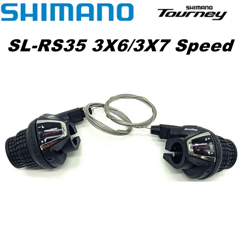Shimano Tourney SL-RS35 คันโยกเกียร์จักรยาน 3*6s 3*7s 18S 21s พร้อมด้าม ...