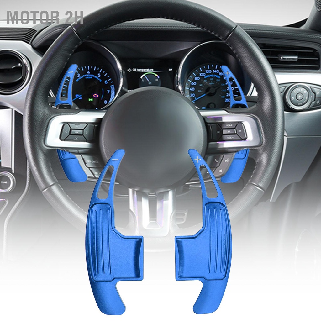 Motor 2H 1คู่อลูมิเนียมPaddle Shifter ExtensionสำหรับFord Mustang V6