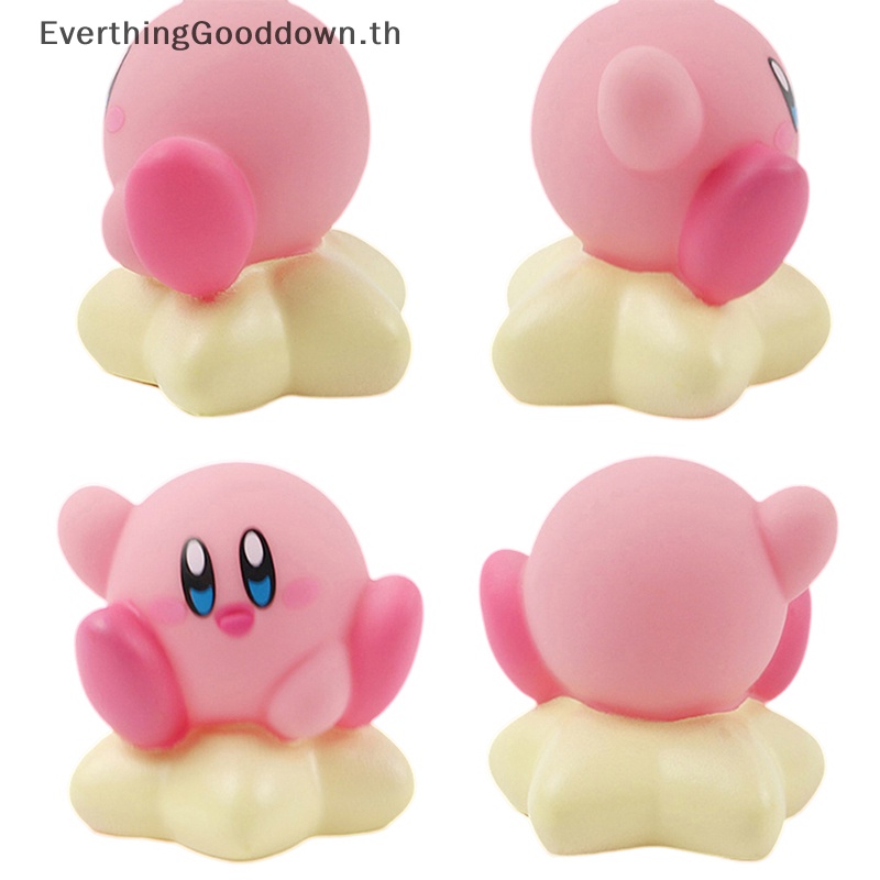 ever-ใหม่-ฟิกเกอร์-star-kirby-s-dream-land-สีชมพู-ของเล่น-ของขวัญ-สําหรับเด็ก-8-ชิ้น