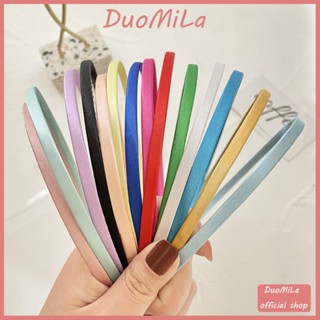 Duomila ที่คาดผมโลหะ 5 มม. สีแคนดี้ สําหรับล้างหน้า
