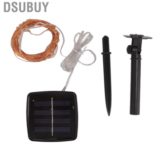 Dsubuy Solar String Lights IP44  Heatproof Powered Copper Wire New