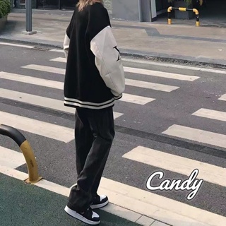 Candy Kids  เสื้อกันหนาว แขนเสื้อยาว แบบสบาย ๆ เกาหลีค่ะ 2023 NEW  Korean Style High quality สบาย สไตล์เกาหลี WJK23907Q8 36Z230909