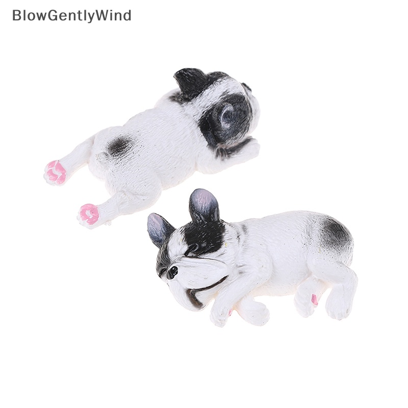blowgentlywind-โมเดลฟิกเกอร์สุนัขบูลด็อก-คอร์กี้-เฟรนช์บูลด็อก-ของเล่นสําหรับเด็ก