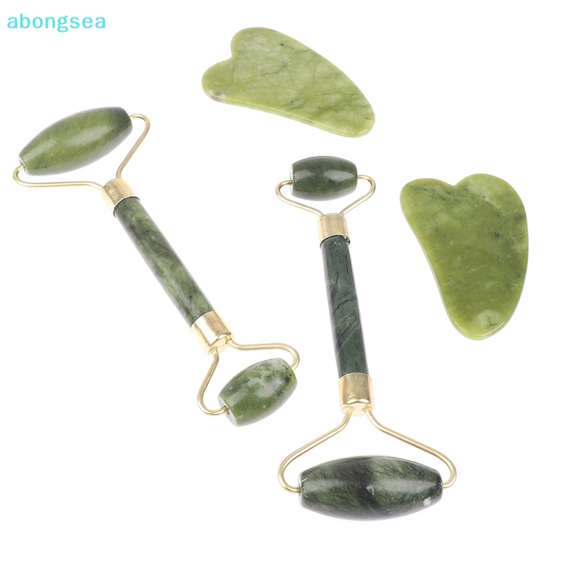 abongsea-ลูกกลิ้งนวดหน้า-กัวซาบอร์ด-สปา-ที่ขูด-หินนวดหน้า-ชุดดี