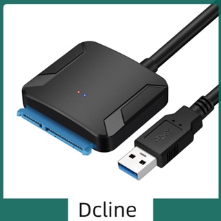 [Dcline.th] สายเคเบิลอะแดปเตอร์ฮาร์ดดิสก์ไดรฟ์ SSD USB 3.0 เป็น SATA 2.5 นิ้ว 3.5 นิ้ว