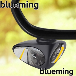 Blueming2 กระจกมองหลัง แบบนูน ปรับได้ หมุนได้ สําหรับจอดรถยนต์ 1 ชิ้น