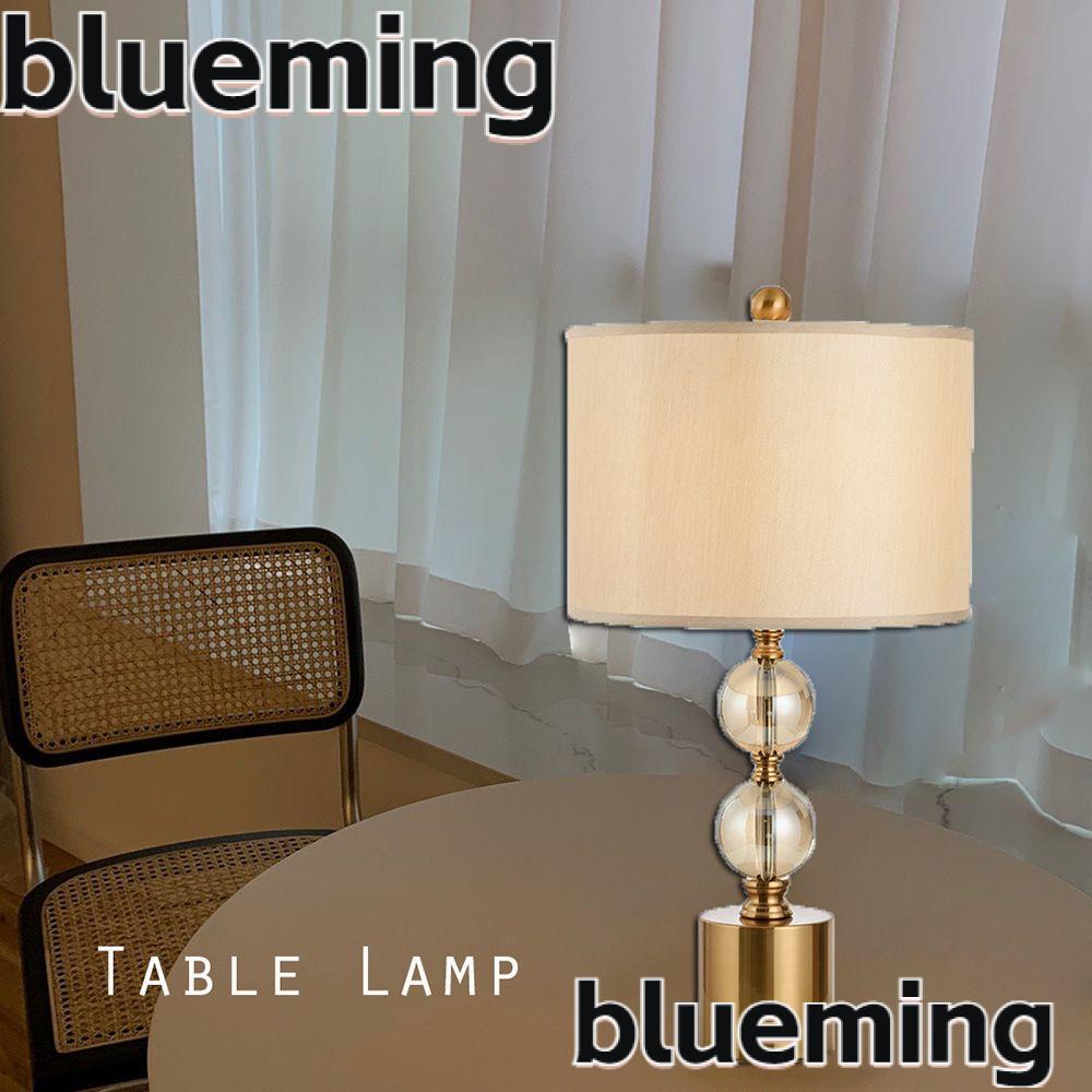 blueming2-โคมไฟตั้งโต๊ะ-โคมไฟกลางคืน-โคมไฟแก้ว-ห้องนอน-สีอําพัน