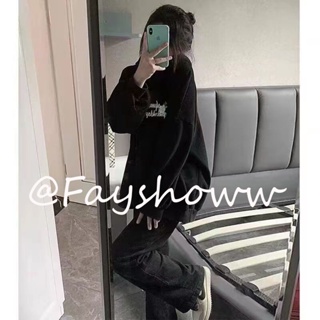 Fayshow เสื้อกันหนาว เสื้อฮู้ด High-quality สบาย chic fashionable WWY23909R537Z230911