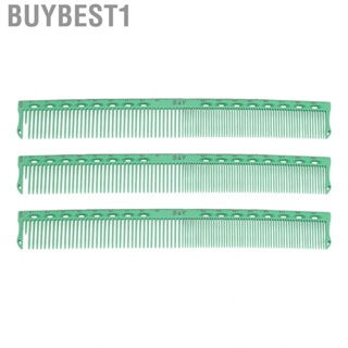 Buybest1 Hair Comb Set ABS Double Sided Use Professional Cutting Combs Environmental Protection for Barber Shop Bathroom
