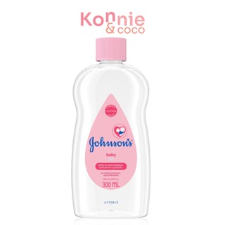 Johnsons Baby Oil Regular 300ml จอห์นสันเบบี้ออยล์.
