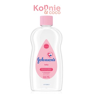 Johnsons Baby Oil Regular 300ml จอห์นสันเบบี้ออยล์.