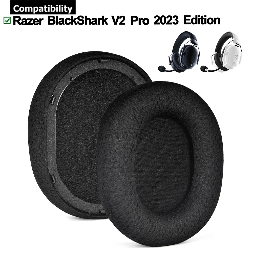 1 คู ่ Earpads สําหรับ Razer BlackShark V2 Pro 2023 Edition หูฟังแผ ่ น