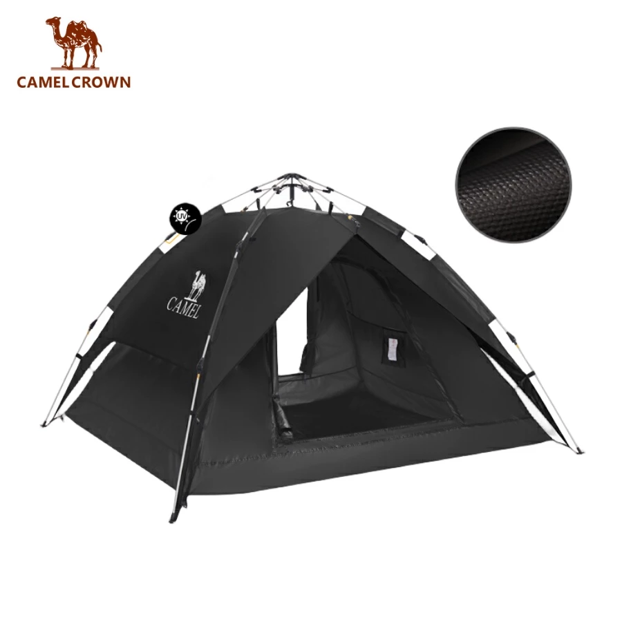 Camel CROWN เต็นท์อัตโนมัติไฮดรอลิก 3-4 คน UPF50+