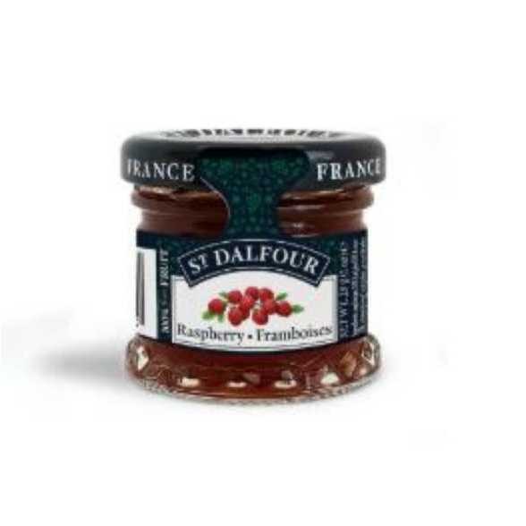 [ซื้อในไลฟ์ลด50%ของแท้] St.Dalfour Raspberry fruit jam,28g- แยม ราส ...
