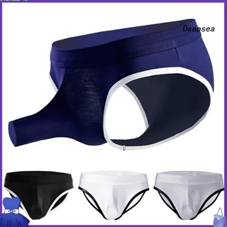 【พร้อมส่ง】กางเกงชั้นใน เปิดจมูก ระบายอากาศ เซ็กซี่ สําหรับผู้ชาย