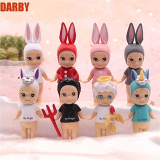 Darby โมเดลฟิกเกอร์ PVC รูปการ์ตูนกระต่าย Sonny Angel น่ารัก สําหรับตกแต่งโต๊ะ