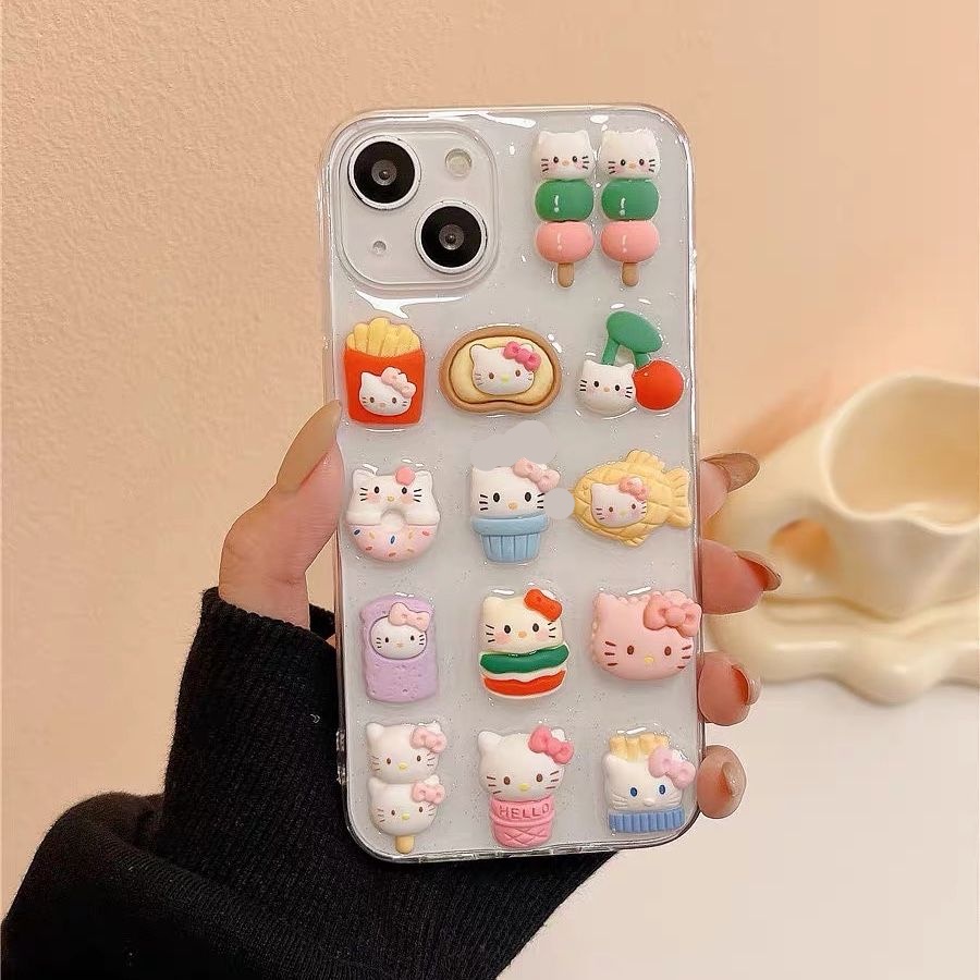 แมวคิตตี้สามมิติ-เคสโทรศัพท์ตุ๊กตาสามมิติ-ตุ๊กตาสามมิติกรณีโทรศัพท์มือถือสดใส-compatible-for-เคสไอโฟน11-เคสไอโฟน-13-เคสไอโฟน-12-เคสไอโฟน-14-promax-เคสไอโฟน-xr-เคสไอโฟน13promax-เคสไอโฟน-14