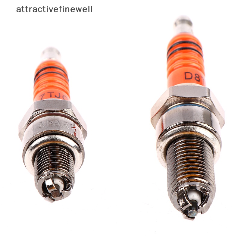 attractivefinewell-หัวเทียนอิเล็กโทรด-3-a7tc-d8tc-สําหรับสกูตเตอร์-รถวิบาก-tiv-50cc-110cc-125cc