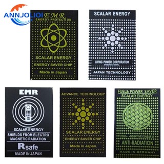 Ann สติกเกอร์ EMR Scalar Energy ป้องกันรังสี EMP EMF 10 ชิ้น